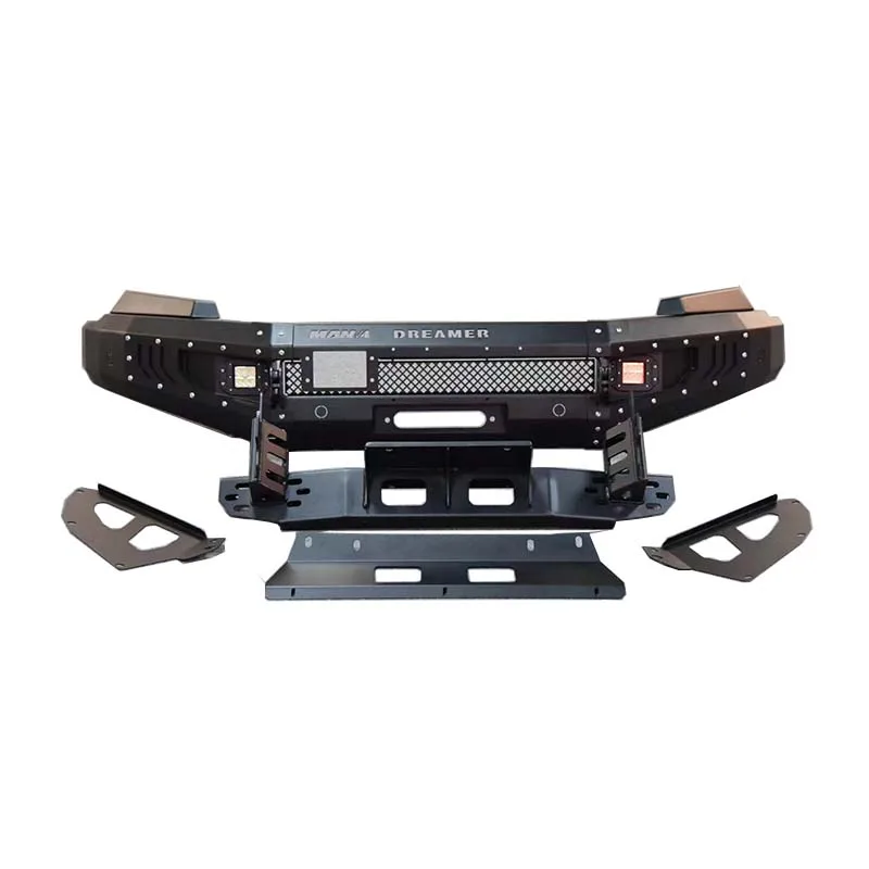 Heavy Duty Powder Coated Black Steel  Front Bumper Rear Bumper Side Steps  For Ford Ranger For Ford Ranger Raptor