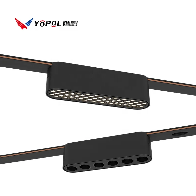 Ultra-thin COB Led Lamp Shop Lighting Spotlight Magnetic Rail Bluetooth Zigbee Tracking Light