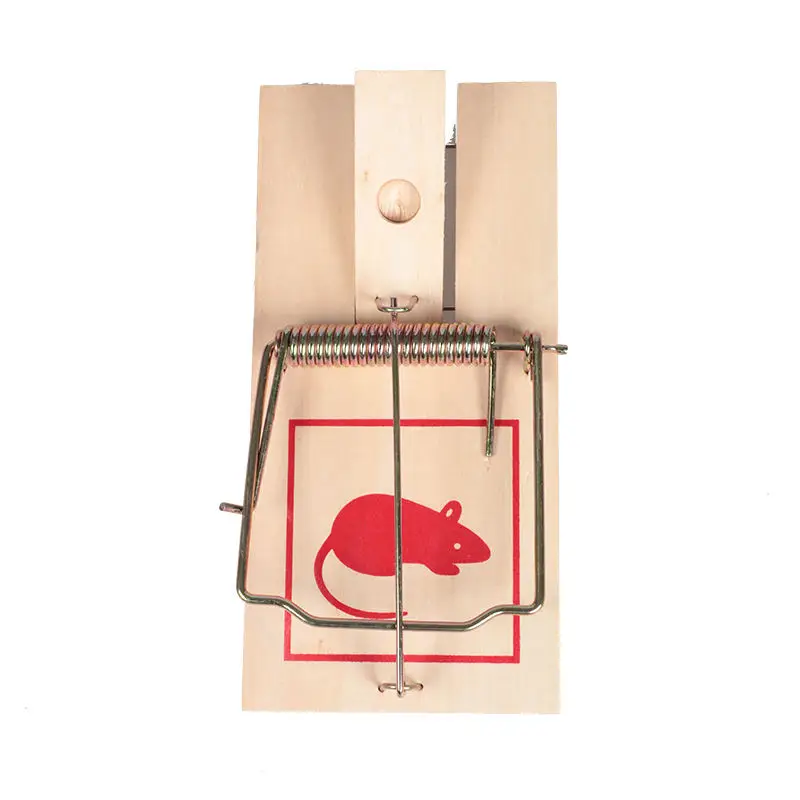 Factory Double Spring Wooden Mouse Trap Smart Rodent Rat Trap With Competitive Price