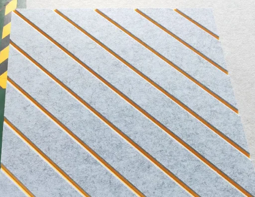 2024 New 3D Design Double-Layer Polyester Board 100% Polyester Fiber Decorative Sound Absorption for Improved Sound Quality