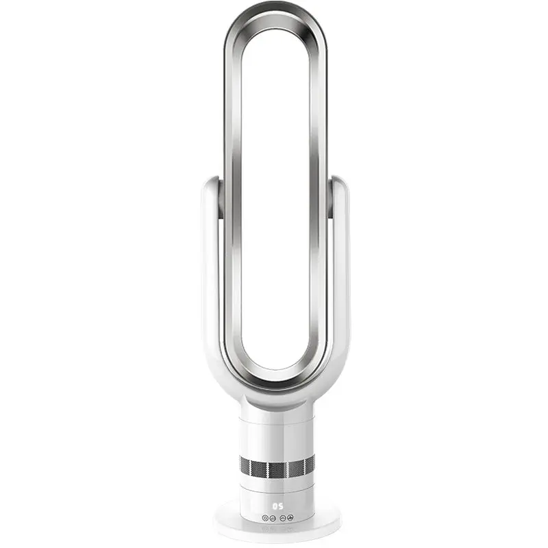 Office and Home Air Circulation Floor Standing Silent Mobile Remote Control Bladeless Tower Fan