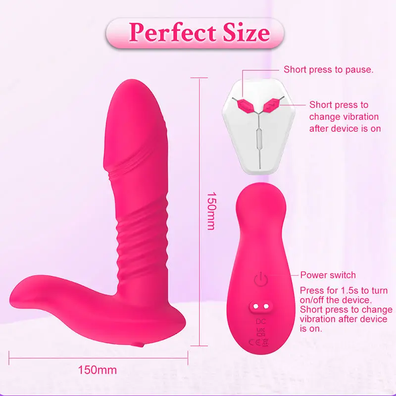 recommended Hollow medical silicone Telescopic vibrating anal plug anal butt plug prostate massage sex toy for male