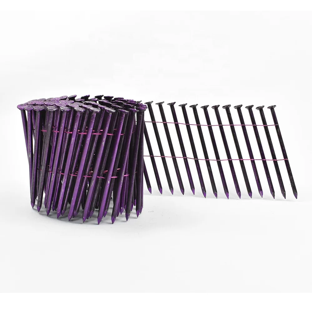 16 Degree Smooth Impregnating Varnish Iron Coil Nail 2.7X80mm