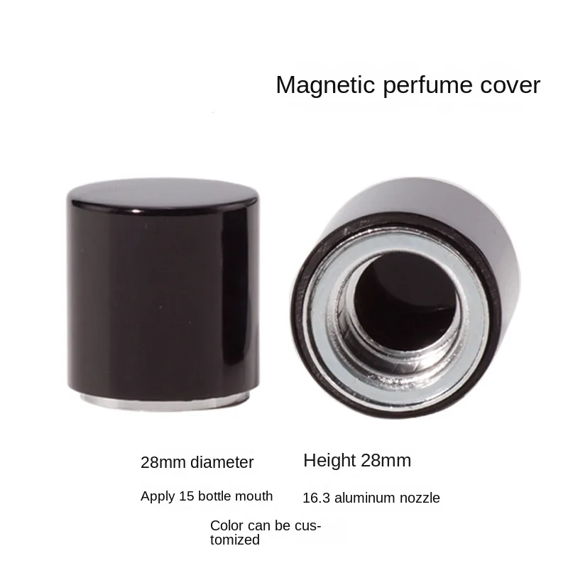 Four level magnetizing high-grade magnet cover perfume cover weighting perfume cover perfume glass bottle matching bottle mouths