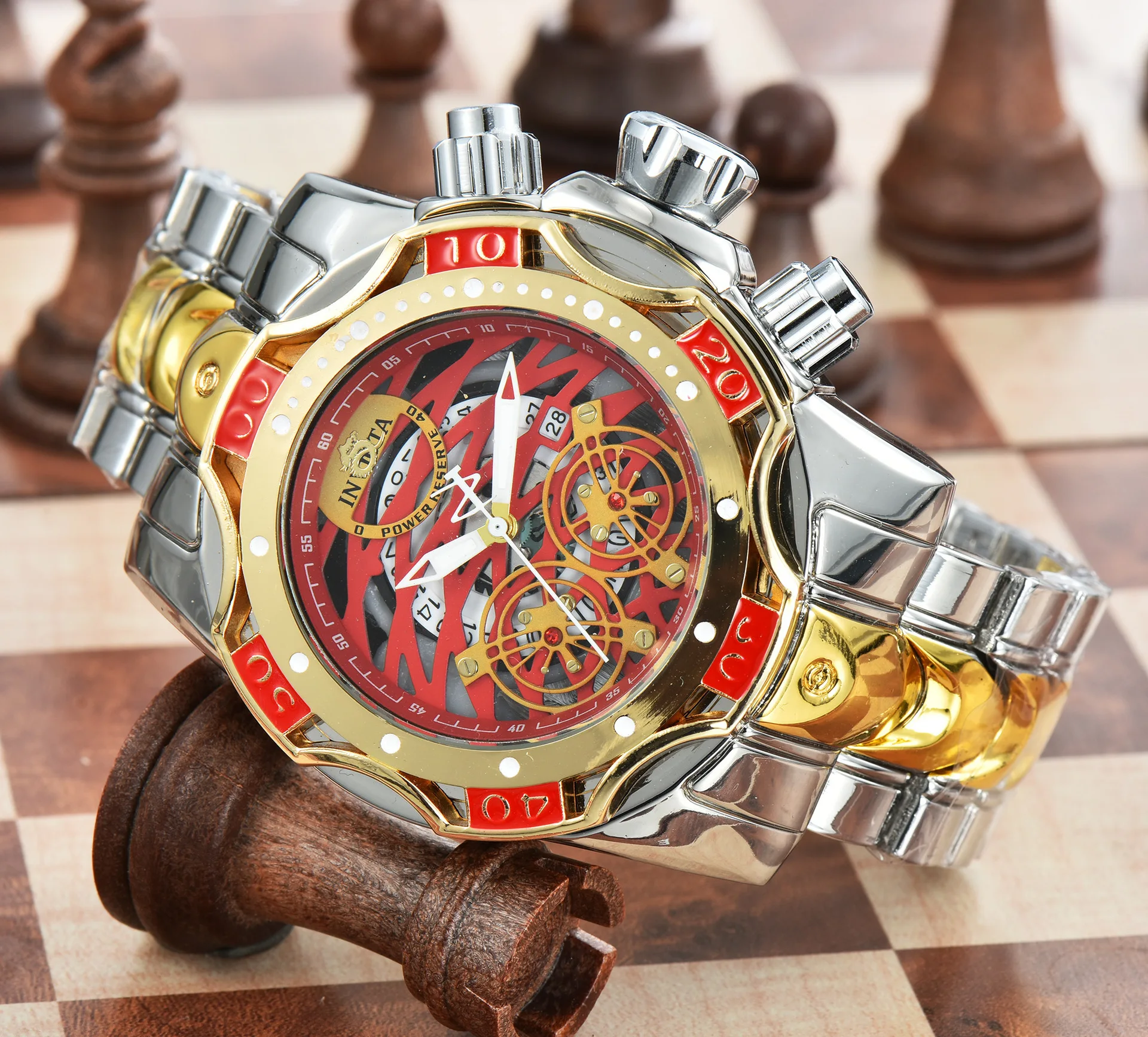 2022 caliente venta hombre tendencia moda marca reloj de cuarzo Модные мужские кварцевые часы