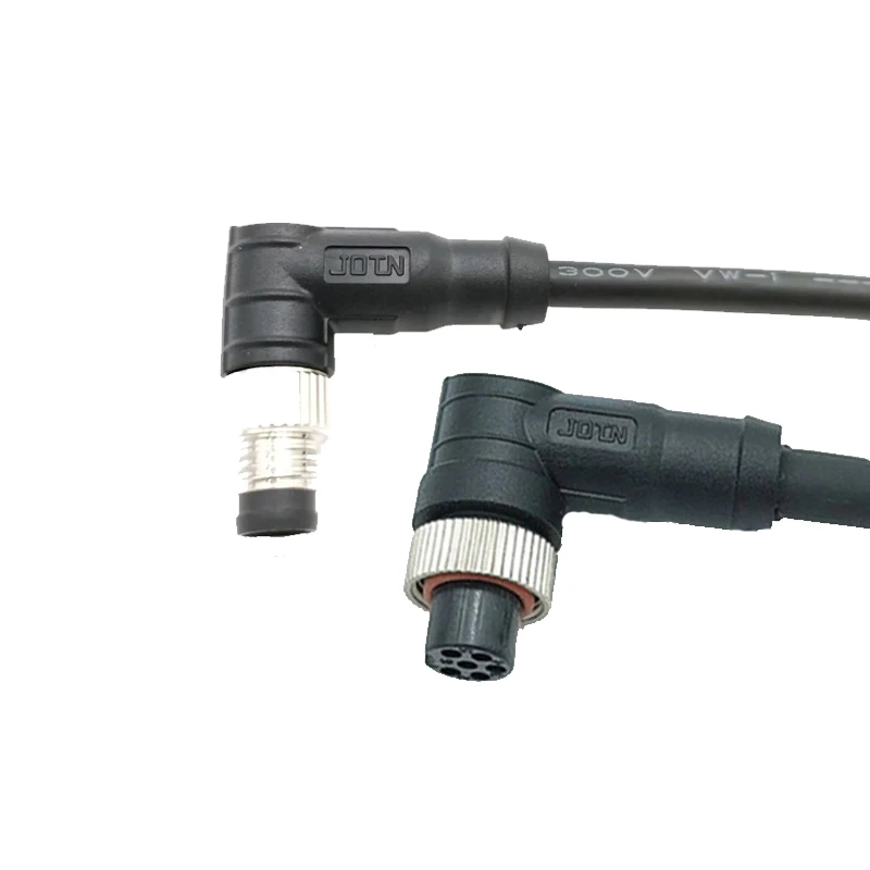 Connector Male Female M8 M12 Sensor 3 Pin 2 Pin Waterproof Connectors