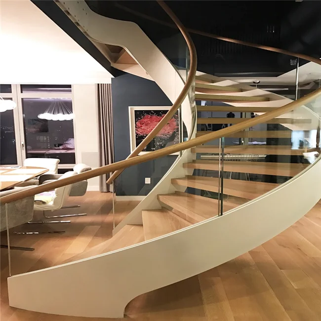 Simple staircase designs photo curved steel staircases