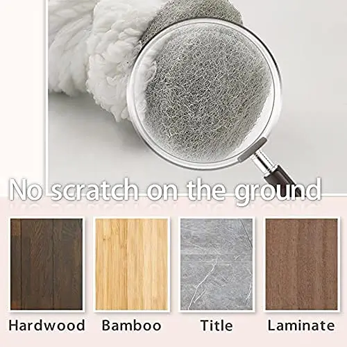 Amazon Easy Self Wringing Twist Flat Mop microfiber Cotton Self Squeezing Mop with 2 Reusable Heads