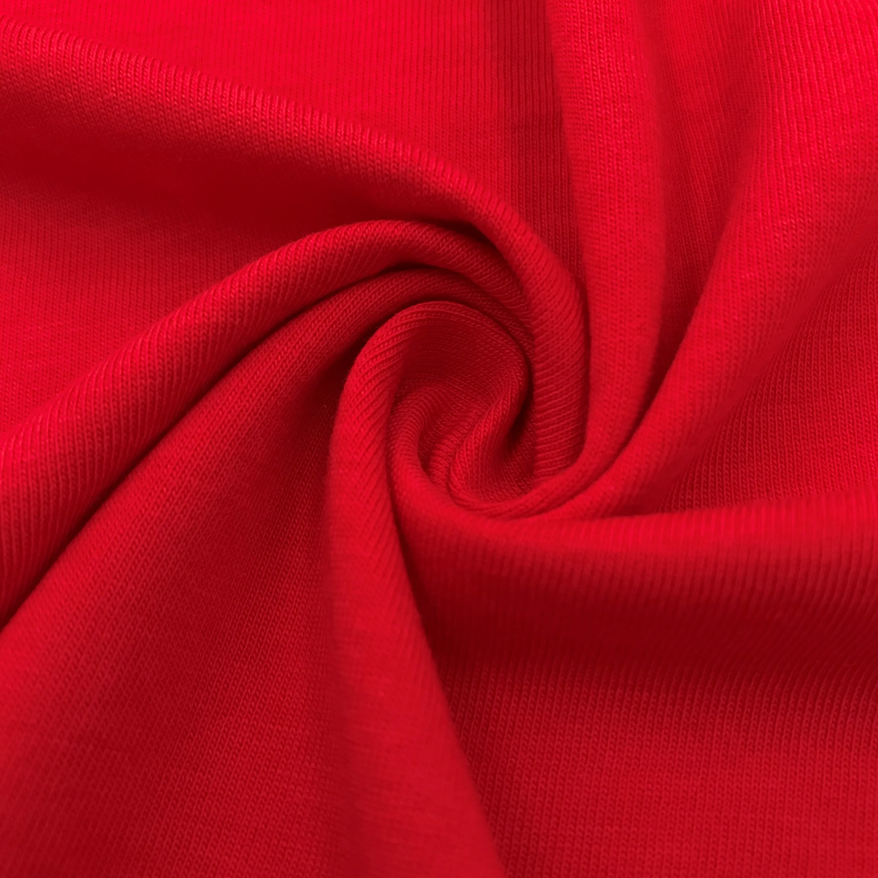 Оптовая продажа, Высококачественная удобная 60% хлопчатобумажная 40% Модальная окантовка, трикотажная ткань из модала для термобелья, футболок,