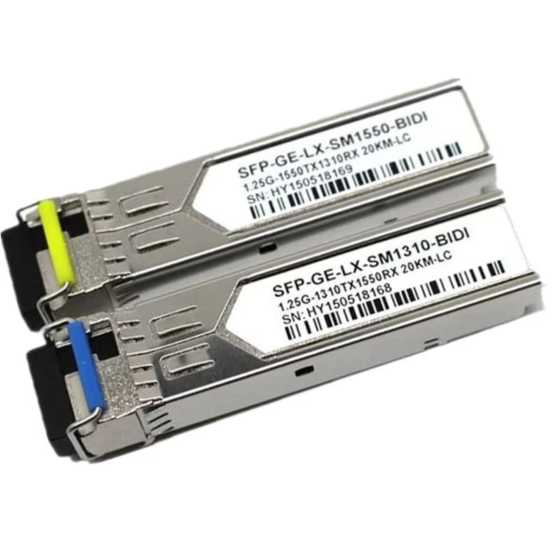 China Supplier Optical Fiber Transceiver 1.25G SFP Module   GE LX SM1310 SM1550 BIDI