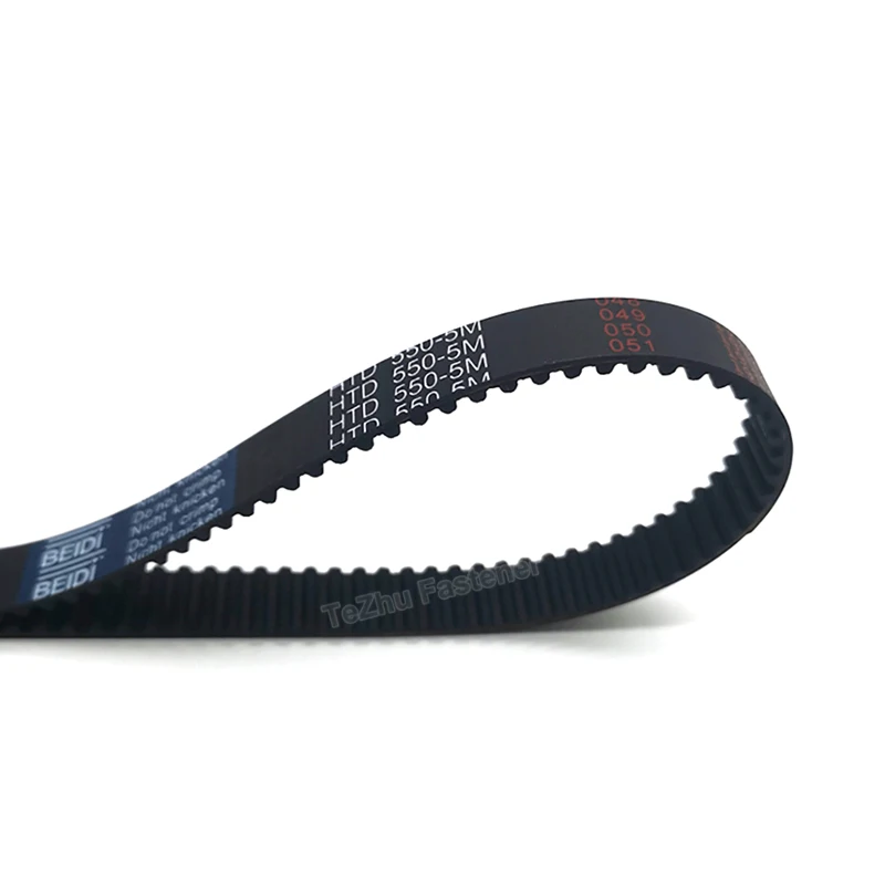 1pc 5M Timing Belt 405 410 415 420 425 430 435 440 445 450 455mm Width 10 15 20 25 Rubber Closed Loop Synchronous