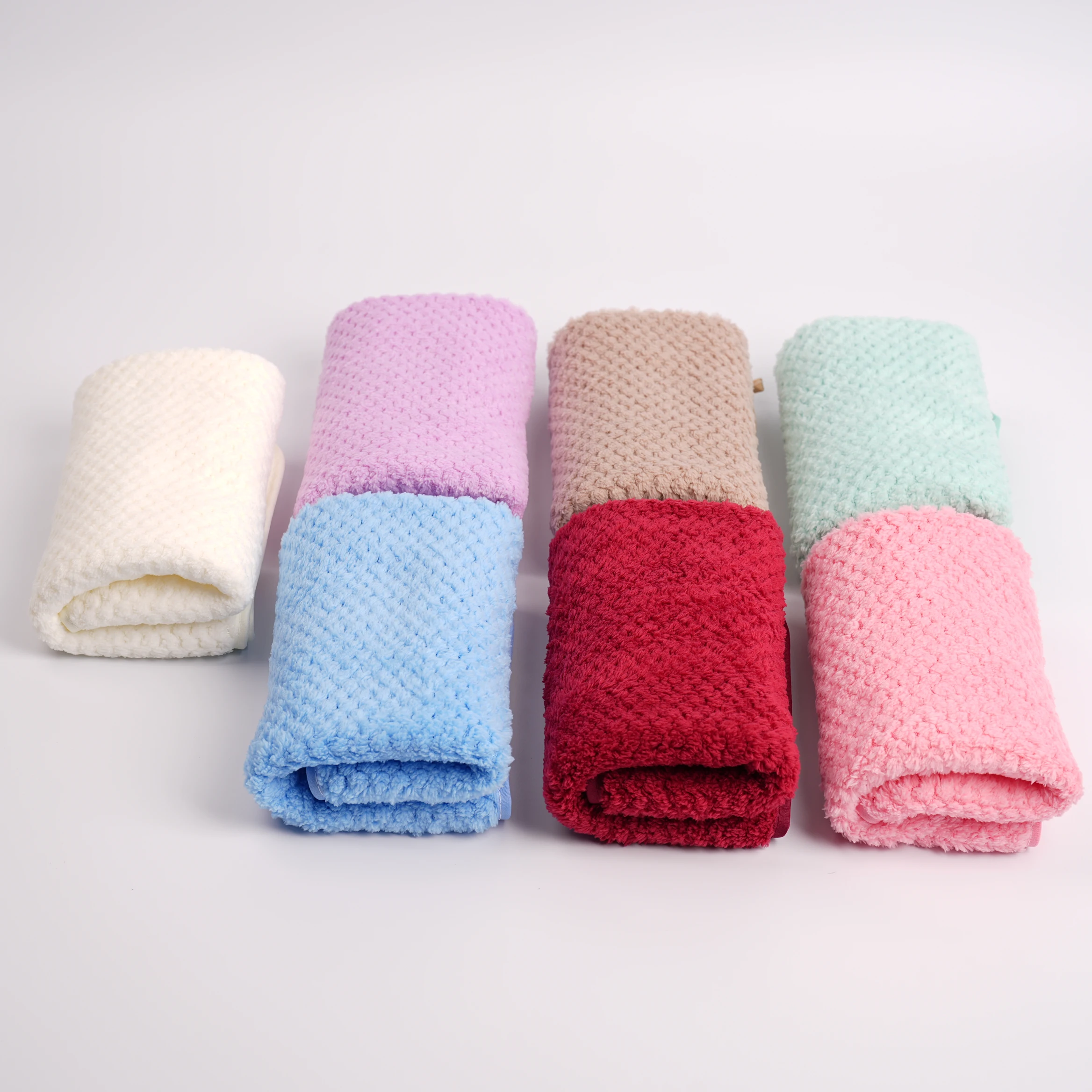 Wholesale Cheap Customized 100% Polyester Microfiber Cleaning Cloth For Car Coral Fleece Microfiber Towel