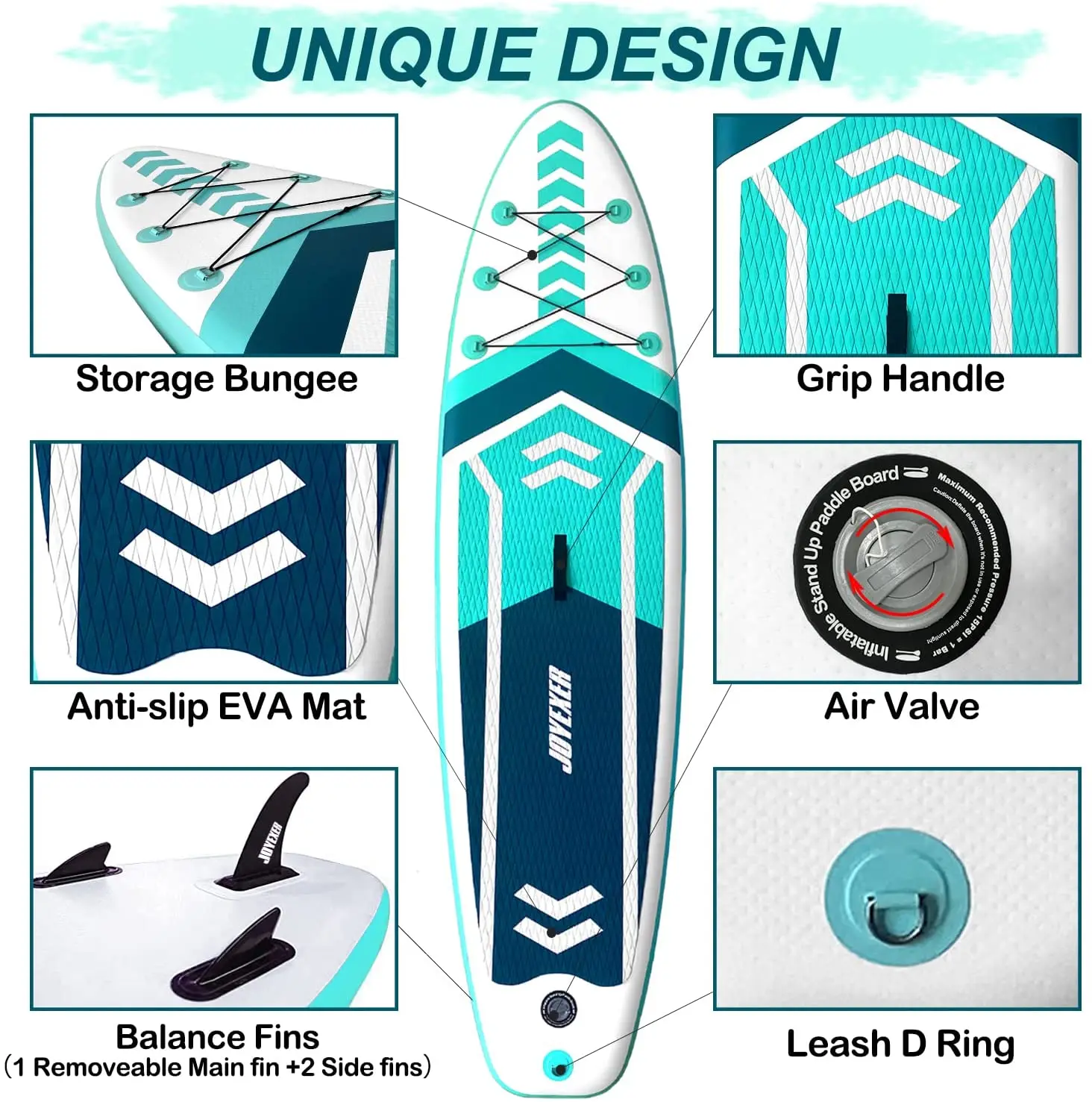 In Stock Ready to Ship All-round Standup Professional Inflatable Sup Board Double