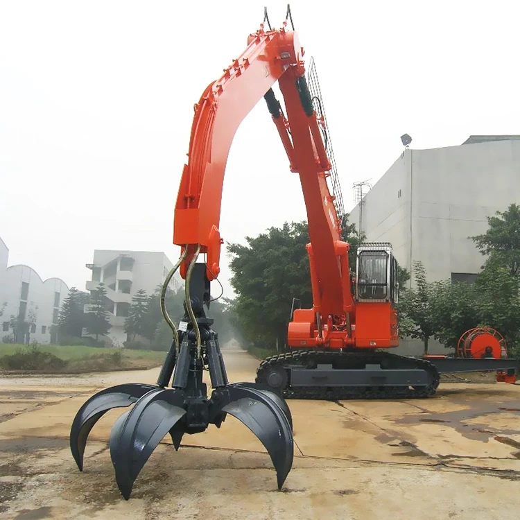 Customized Crane Mechanical Type Double Rope Clamshell Vessel Grab Bucket