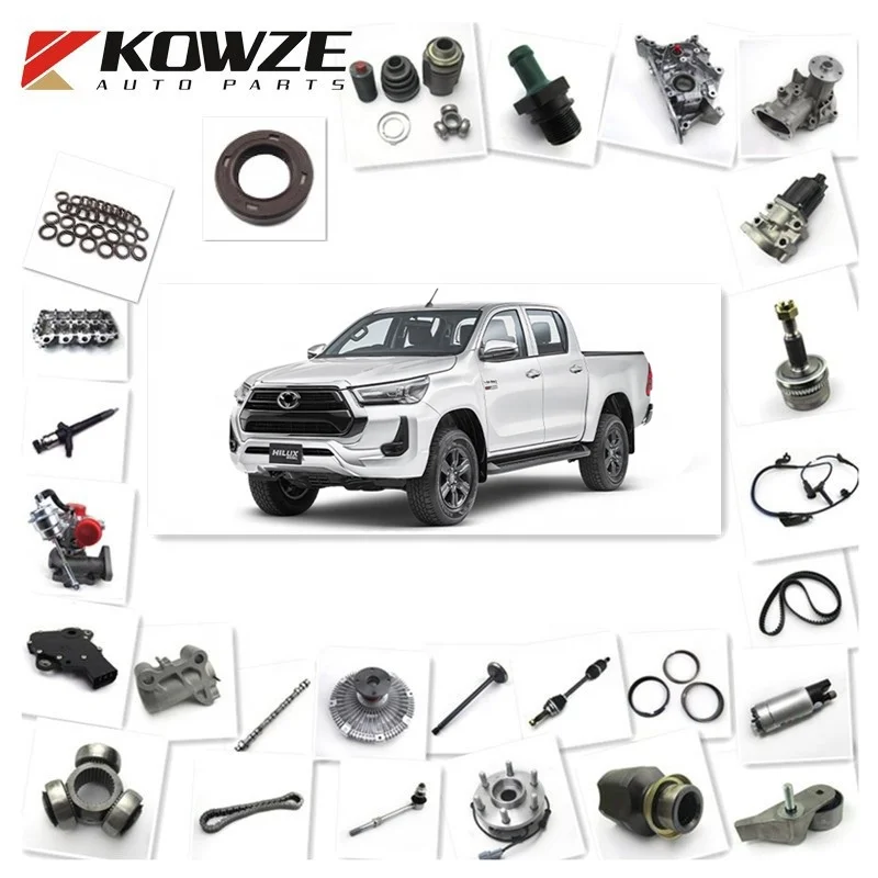 All Auto Spare Parts Pickup Light Truck Bakkie 4x4 Engine Chassis Electrical Body Aftermarket Part for Toyota Hilux Vigo