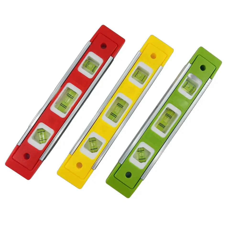 DEWEN Factory 9 Inch Magnetic Torpedo Level Spirit Level 3 Vials 9-inch ABS Magnetic Spirit Torpedo