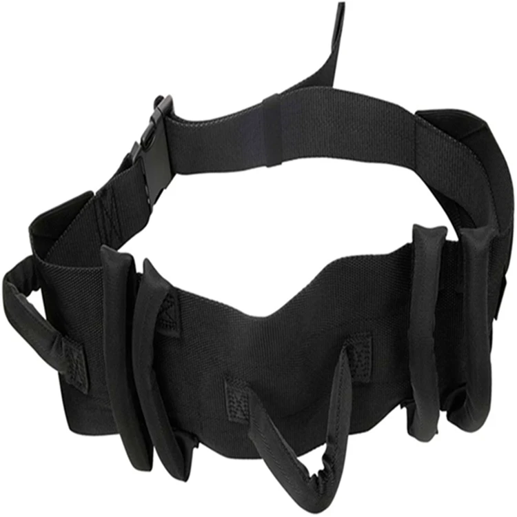 
Walking Standing assist aid elderly secure transfer belt with 7 soft handles 