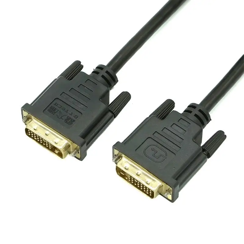 Customization DVI HD data cable without magnetic ring compatible with display device with div interface