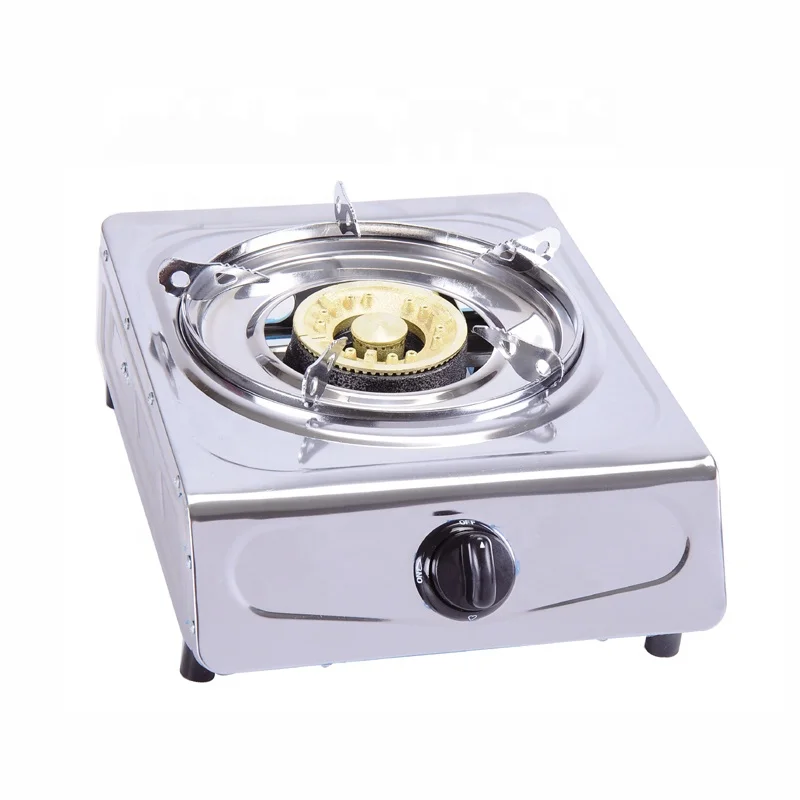 Cast Iron Cooking 1 Big Burner Gas Stove Top With Kitchen Stove Tempered Glass