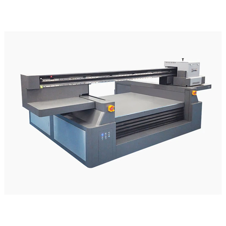 Digital Large Format strong adhesion uv industrial printer for PVC Label Glass Wood Acrylic Box Carpet
