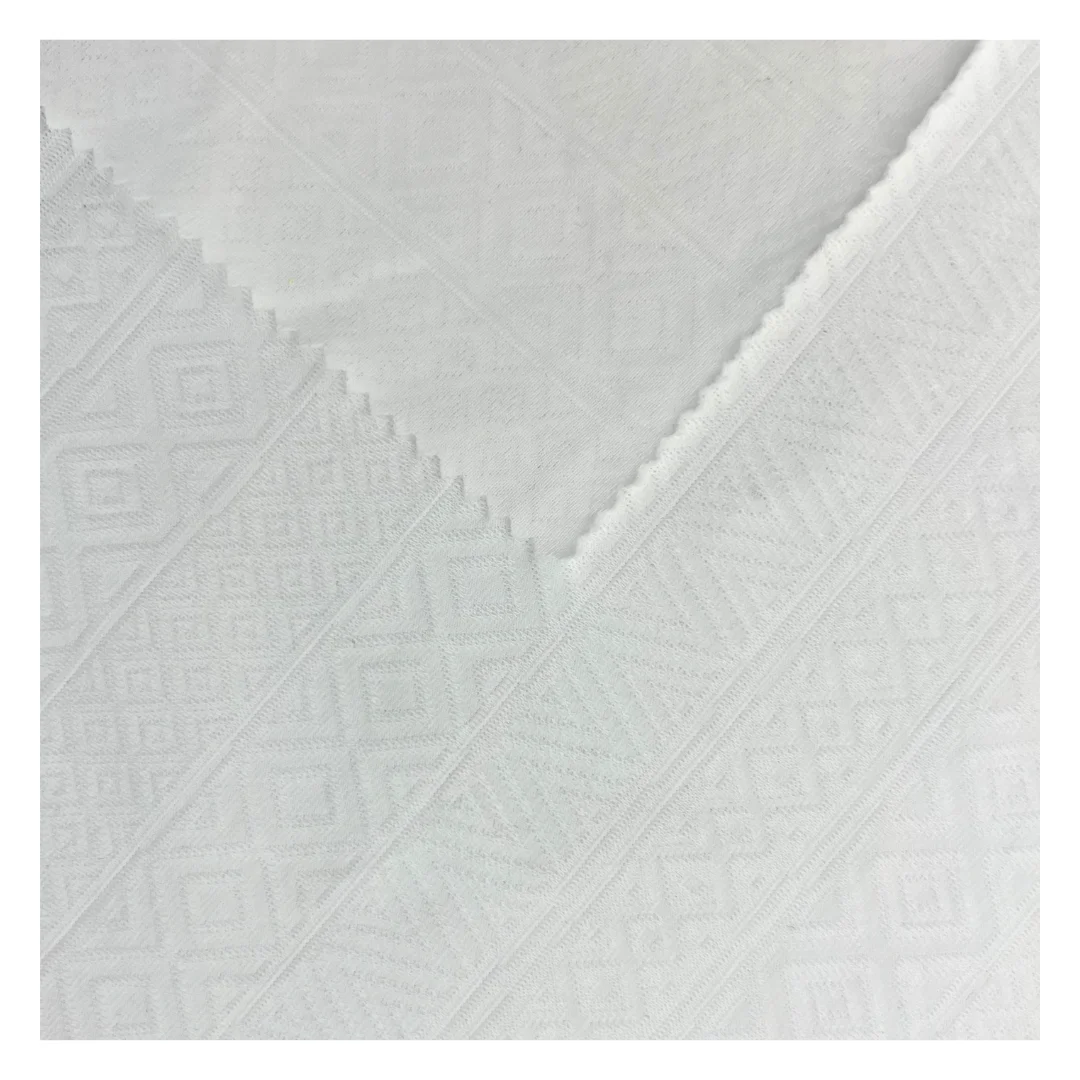 Eco-friendly Solona cool fabric 50% cotton polyester material stretch jacquard fabrics DUPONT renewable Comfortable textiles