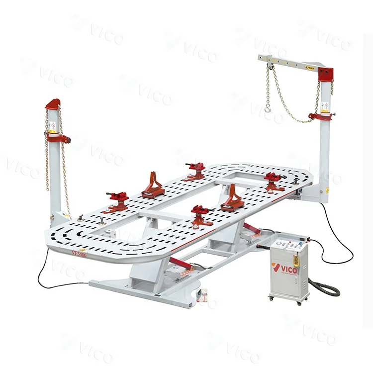 Vico Car Repair Pulling Rack /Auto Frame Bench Electric control, Full Straightening Auto Body lift #VF5400 with CE