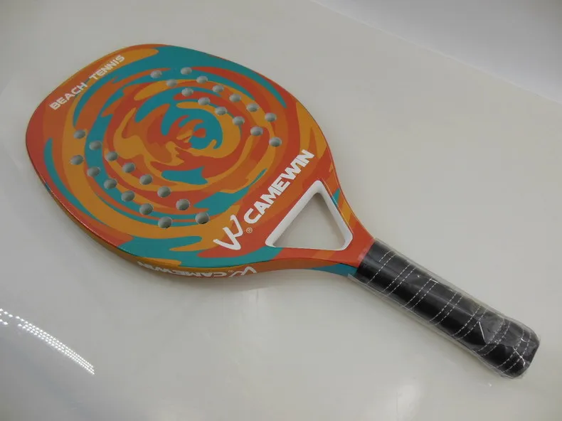 Outdoor Professional Power Beach Tennis Rackets Lite Pop Tennis Paddle Paddleball Racquets Carbon Fiber Beach Tennis Racket