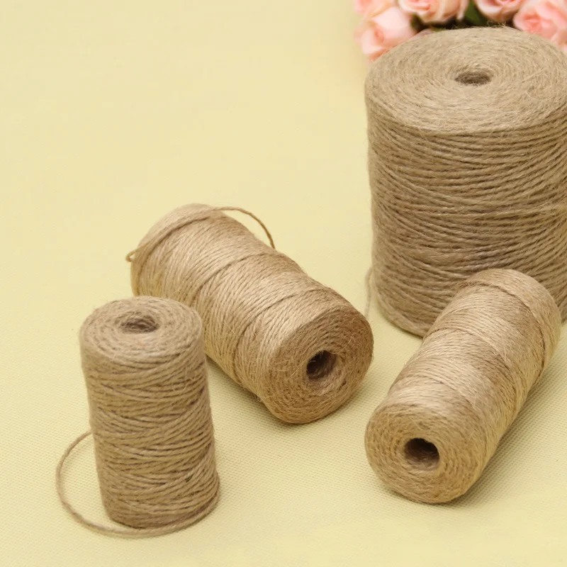 Factory Direct Supply 8mm natural jute rope twisted manila jute rope