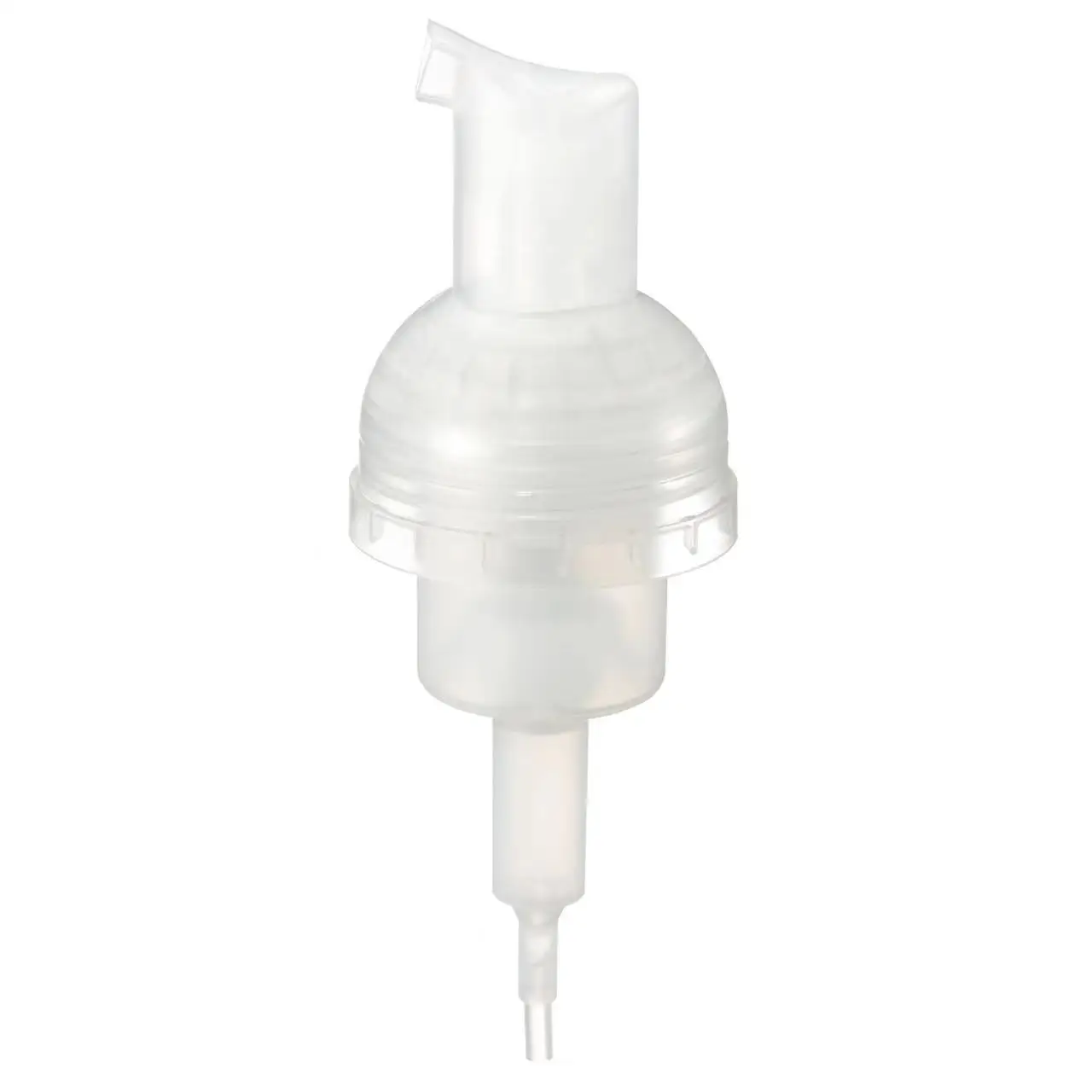 Plastic rose gold foaming hand soap pump pressure spray cosmetic foam face wash pump with bottle