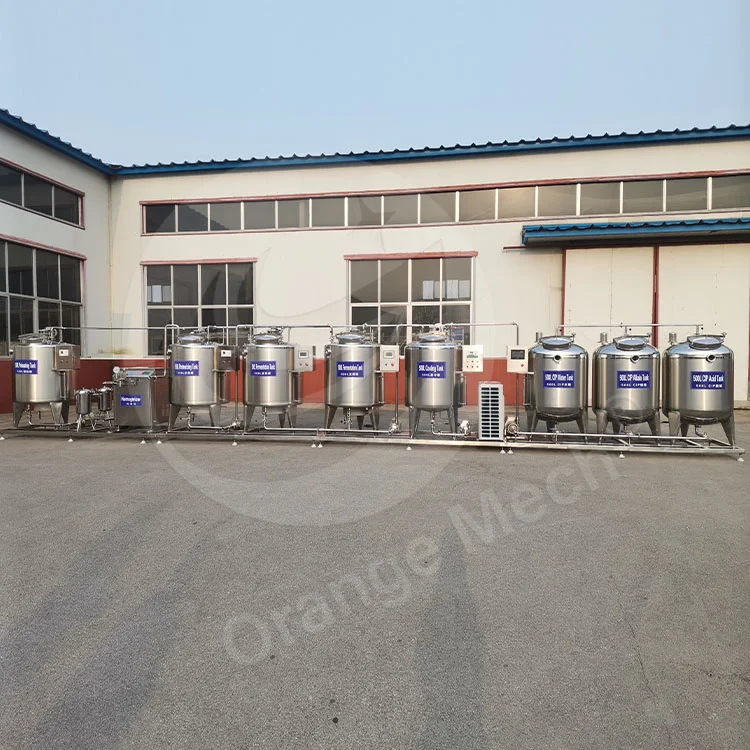 Uht Industrial Milk Powder Yoghurt Yogurt Dairy Make Process Machine Small Scale Plant Production Line