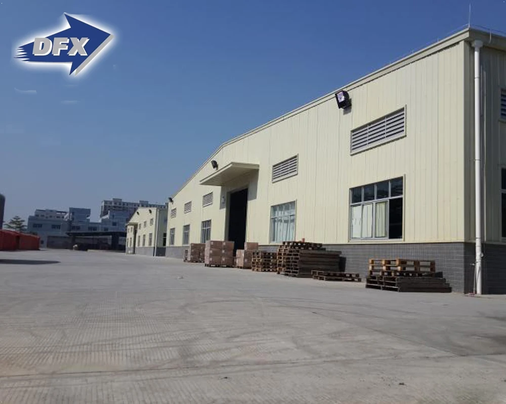 High Speed Construction Prefabricated Metal Building Industrial Steel Structure Workshop for Sale From Qingdao China