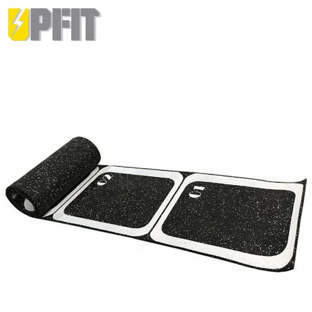 Eco-Friendly Roll-Out Rubber Agility Ladder ,Training Ladder Mat For Training Equipment