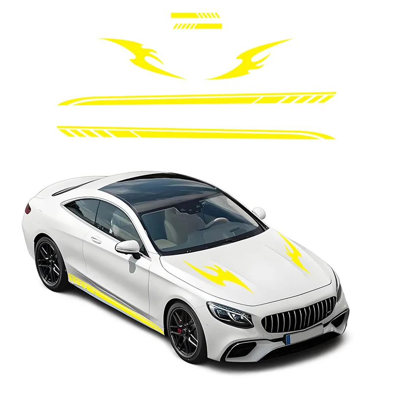 Car Stickers For Mercedes Benz Smart Forease Fortwo Fourjoy Forspeed Graphics Stripes Style Vinyl Decals Auto Tuning Accessories