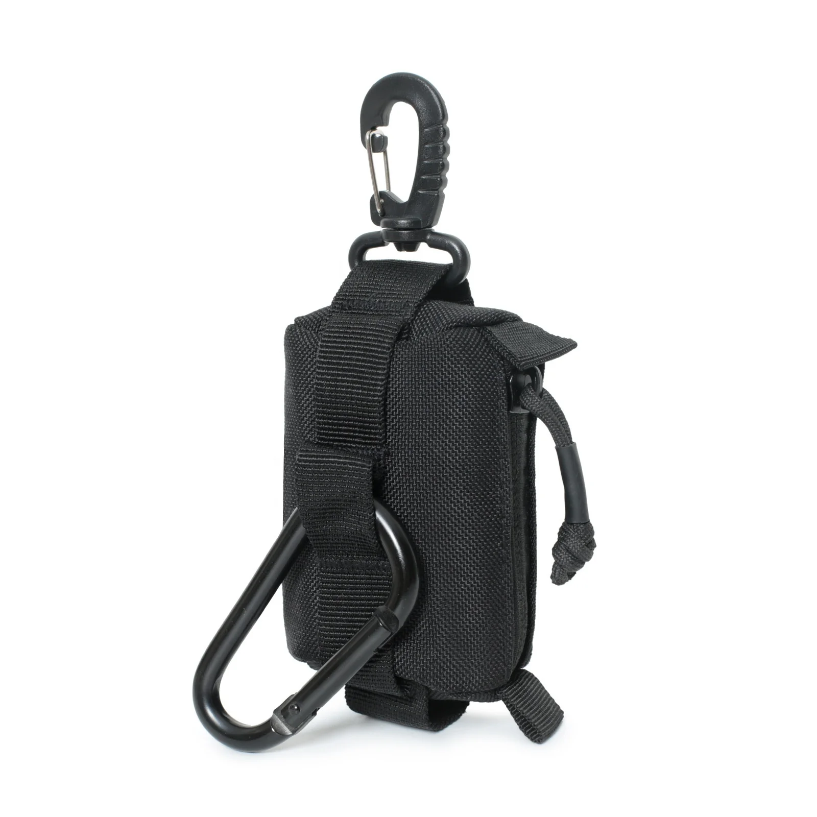 Outdoor tactical Key Card bag Waist hanging Parts USB Flash drive U Shield Portable earphone protection bag Quick belt bag
