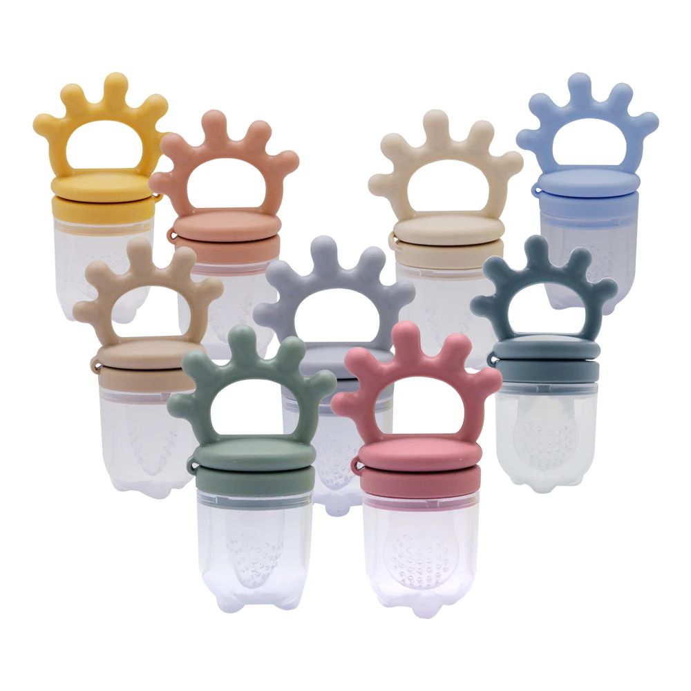 Factory Outlet Silicone Baby Feeding Nipple Pacifier Infant Baby Fresh Vegetable Fruit Feeder Teething Pacifier Nipple Toys