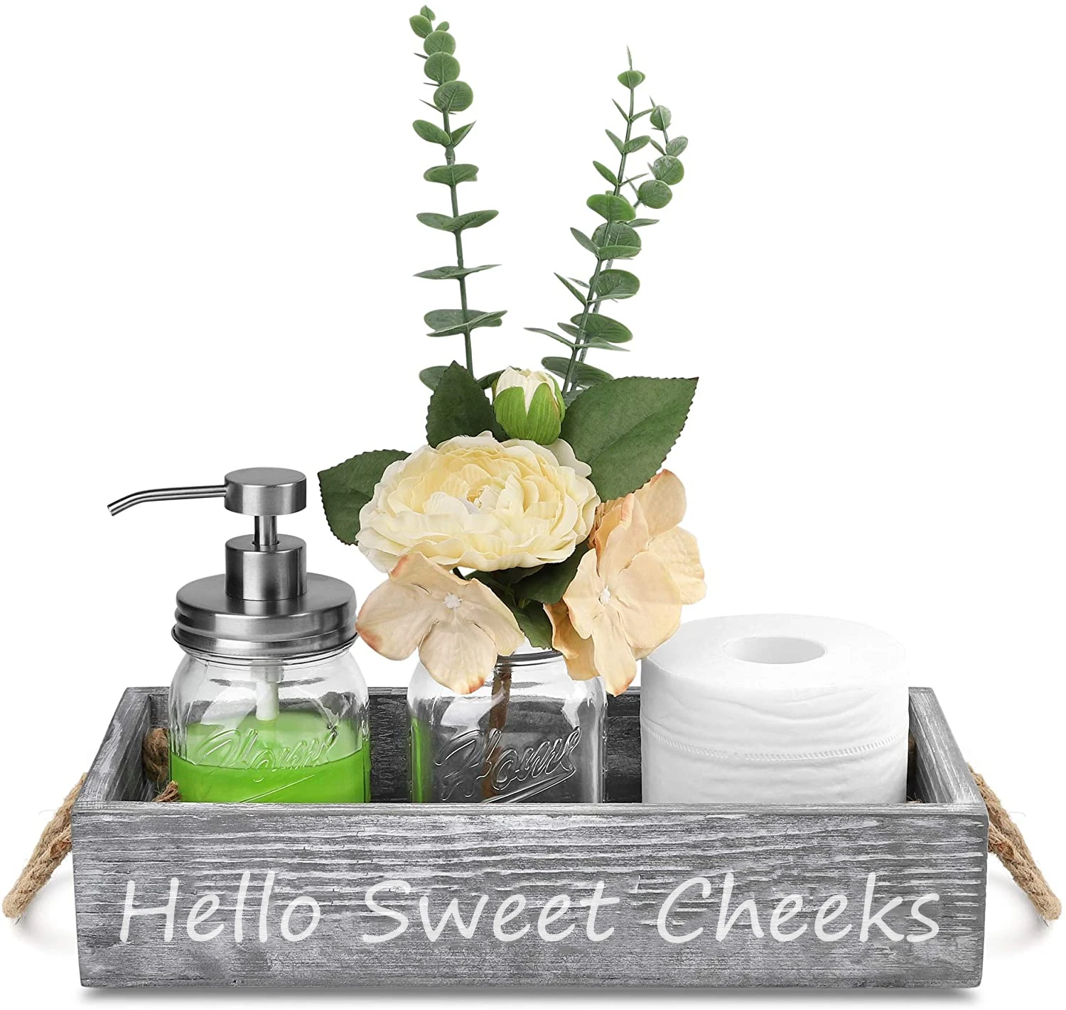 Hello Sweet коробка для ванной комнаты, коробка для туалетной бумаги, держатель для салфеток, органайзер для ванной комнаты, деревянный дозатор для мыла