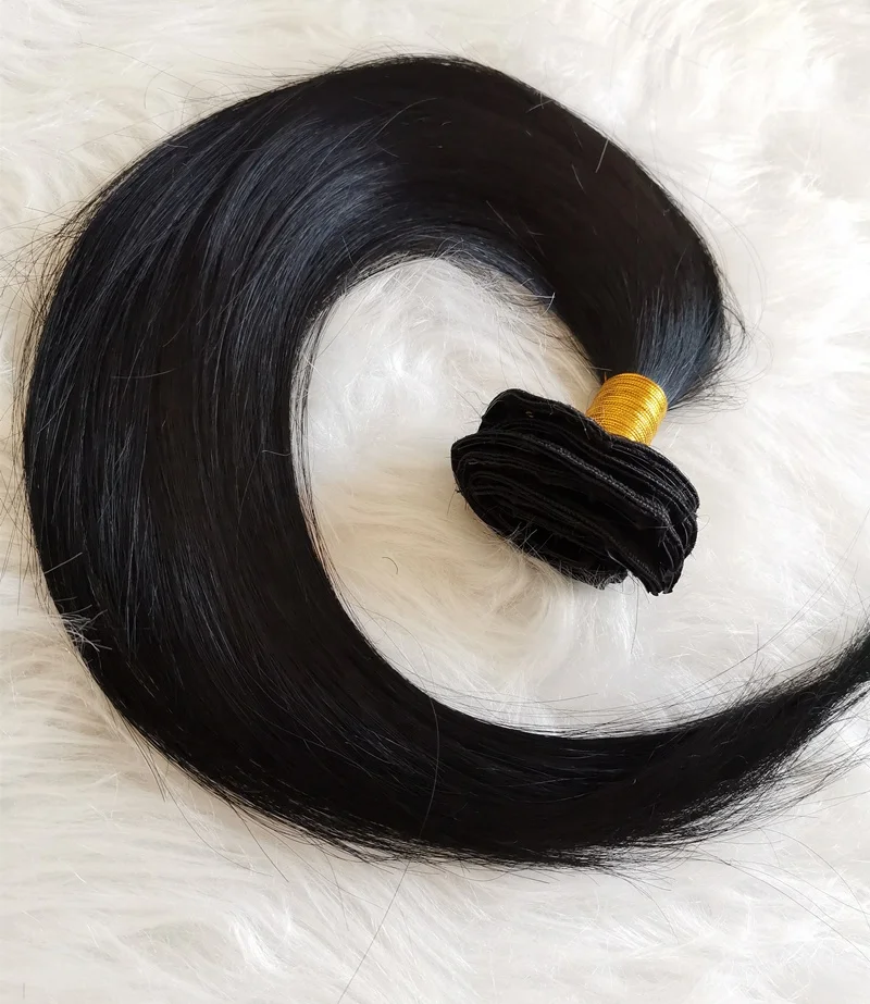
wholesale Raw Clip in peruvian hair extension 100% pure virgin hair human extensions 