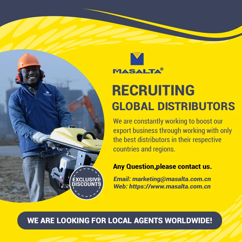 Vibrating Concrete Power Screed Tool Honda GX35 Petrol Powered Vibratory Concrete Screed Masalta Surface Finishing Screed