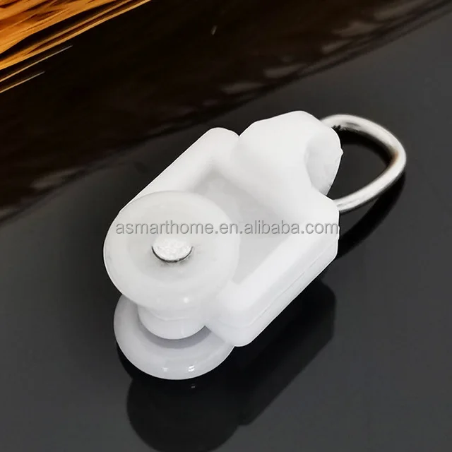 Wholesale Variety Straight Curtain Rail Accessories  Automatic Double Track Curtain Accessories  PE Plastic Curtain Track Runner