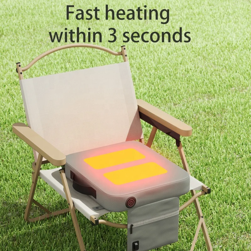 Anjuny Custom Wholesale Portable Battery Power Lifting Operated Chair Heated Seat Cushion Pad