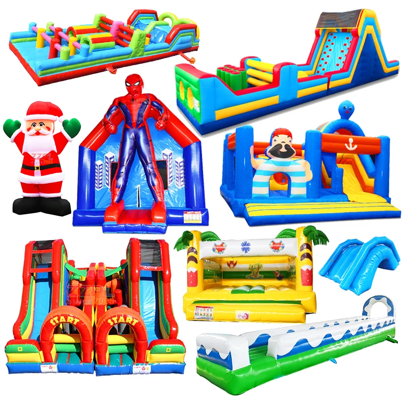 Inflatable Games Xtreme Rocket Obstacle Course Adult Size Sport Interactive Game