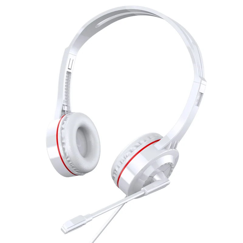 Профессиональная гарнитура для колл-центра, разъем 3,5 мм, гарнитура для дома и офиса, разъем RJ, голосовое управление, телефонный ПК hesdset