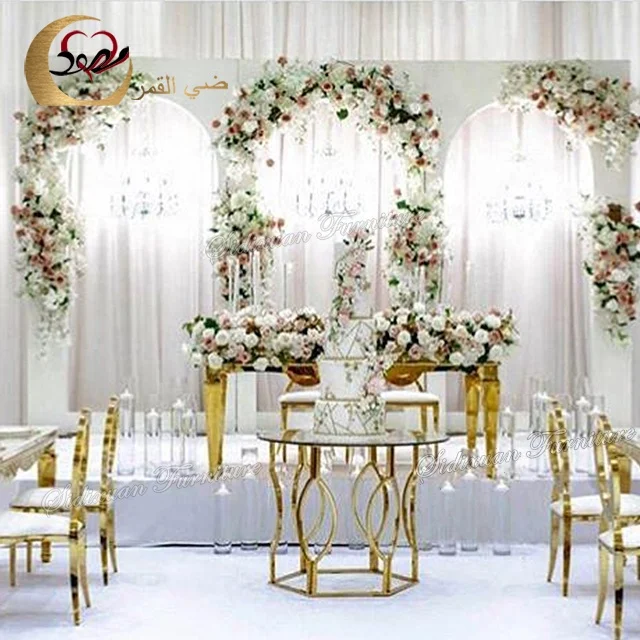 
New sale hotel furniture party event decoration stand wedding arch backdrop 