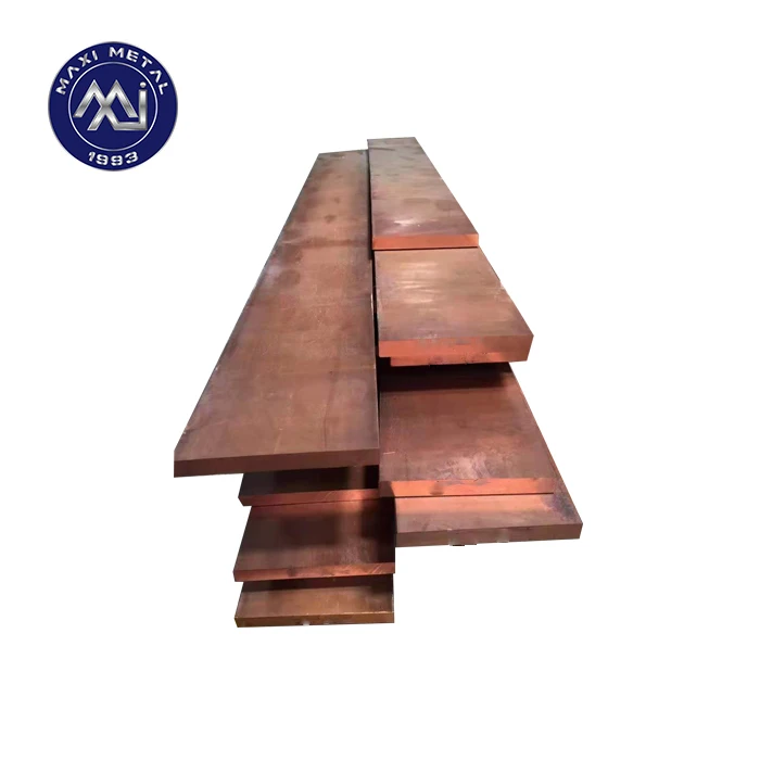 Hot Sale Copper Battery Flat Bar Copper Bus Bar 25x3mm Electrolytic Copper Bus Bar