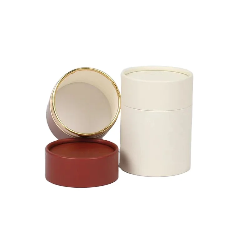 Wholesale Customized Printed Logo Cylinder Round Candle Paper Tube Packaging And Box