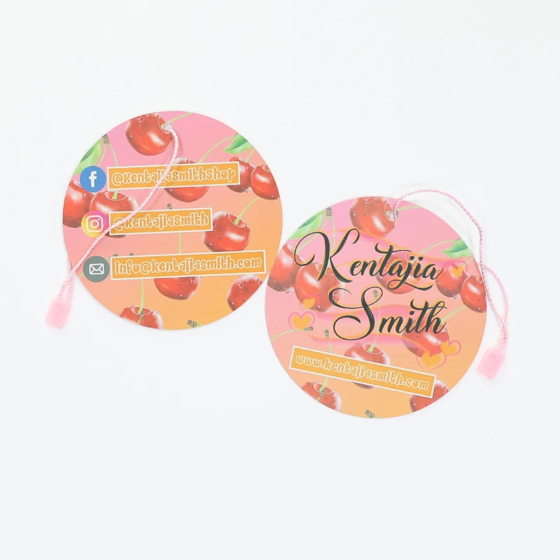 Popular custom  price label paper tag paper hang tags