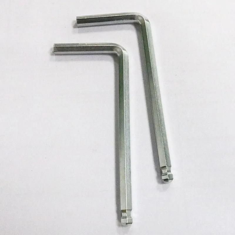 Nickel Steel Ball head 2mm 3mm 4mm 5mm 6mm 8mm L Type Handle Wrench Star Hex Allen Key Wrench With Ball Point