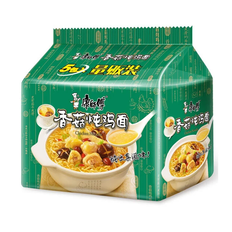 Вкусный концентрированный суп из лапши быстрого приготовления от бренда Master Kong