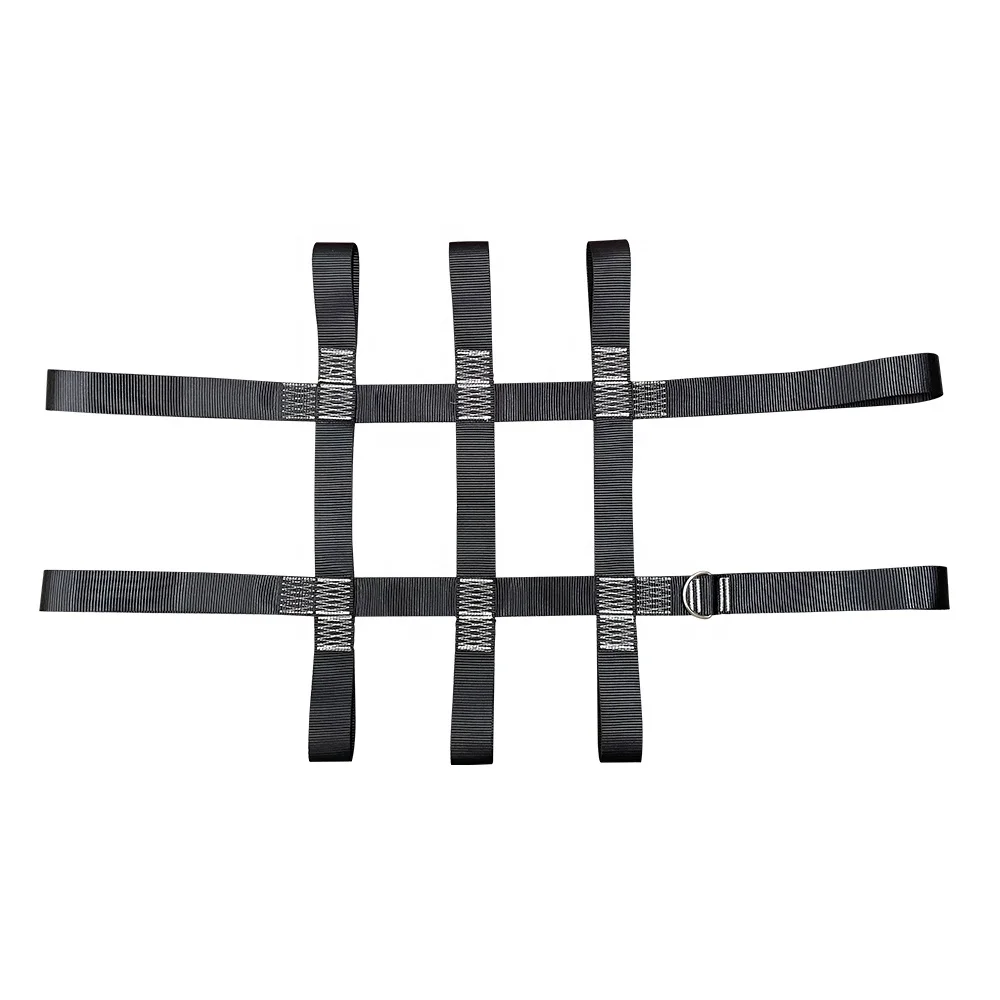 Universal Heavy Duty Park Cargo Control Netting with Ratchets Safety Battle Net for Car Trunk Mesh Hammock Wagon Cargo Net