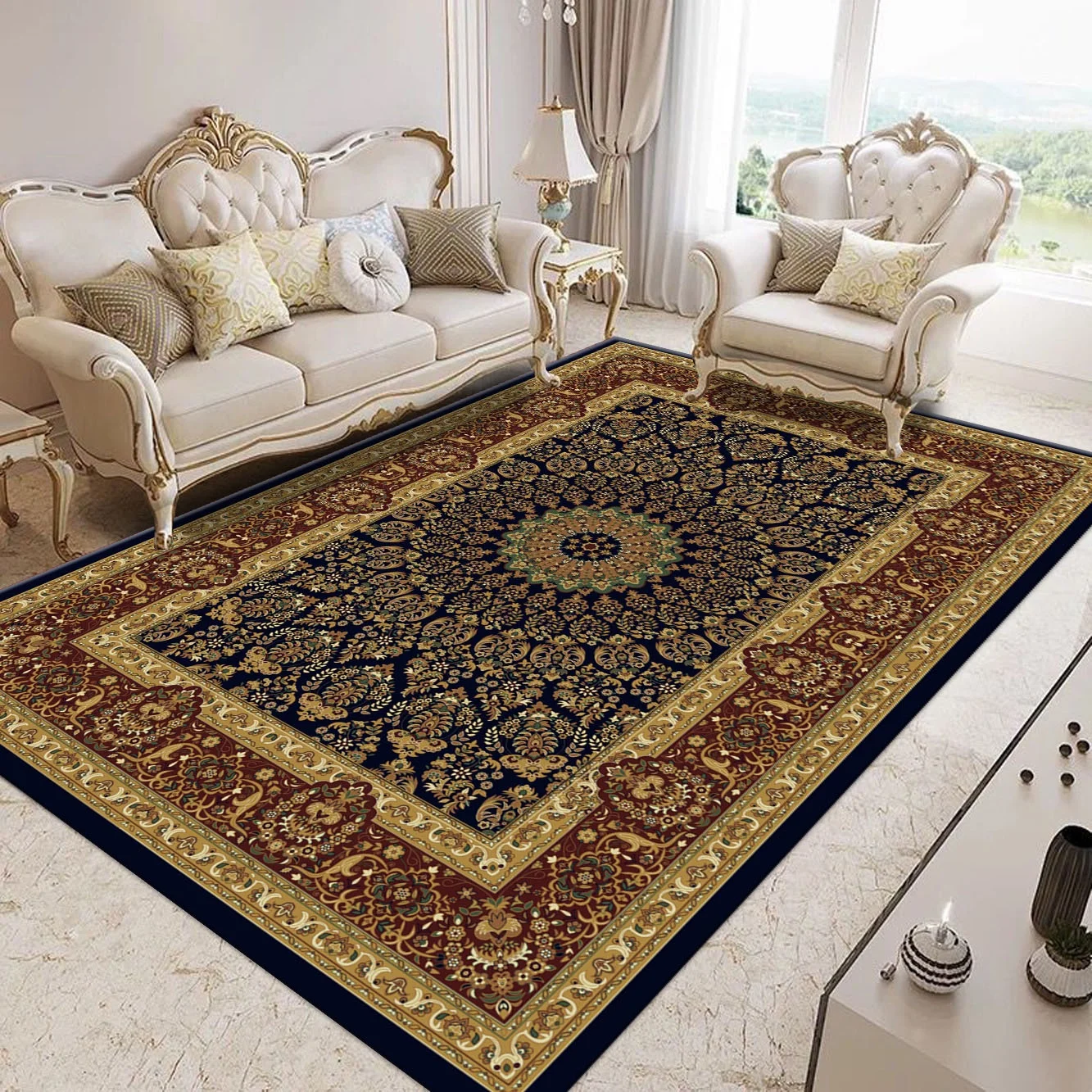Китайская ковровая фабрика aubusson, ковровый дизайн, изготовленный на машине персидский ковер